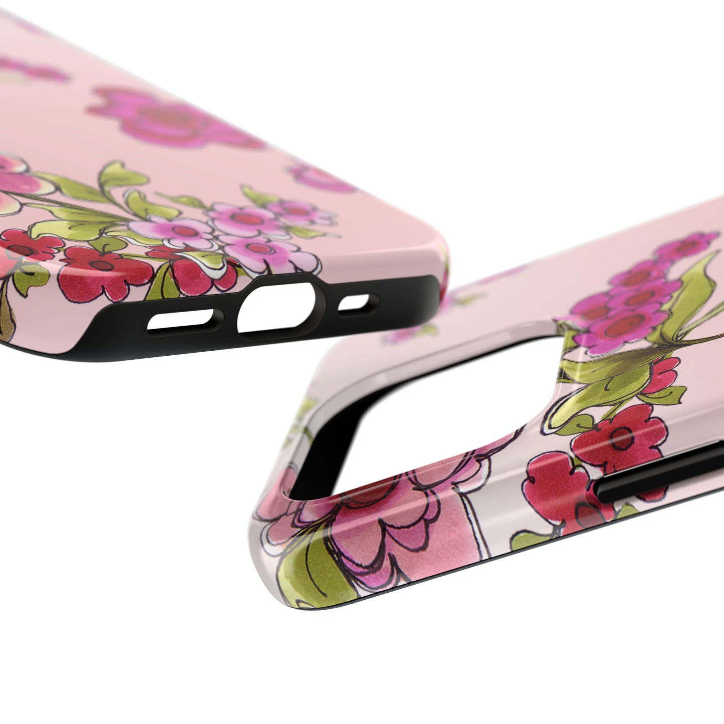 Jumbo Floral Pink Phone Case