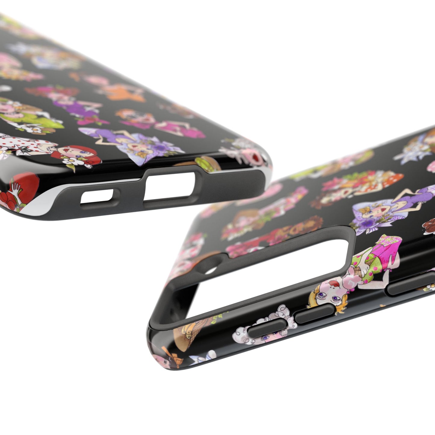 Fast Women Tossed Black Phone Case