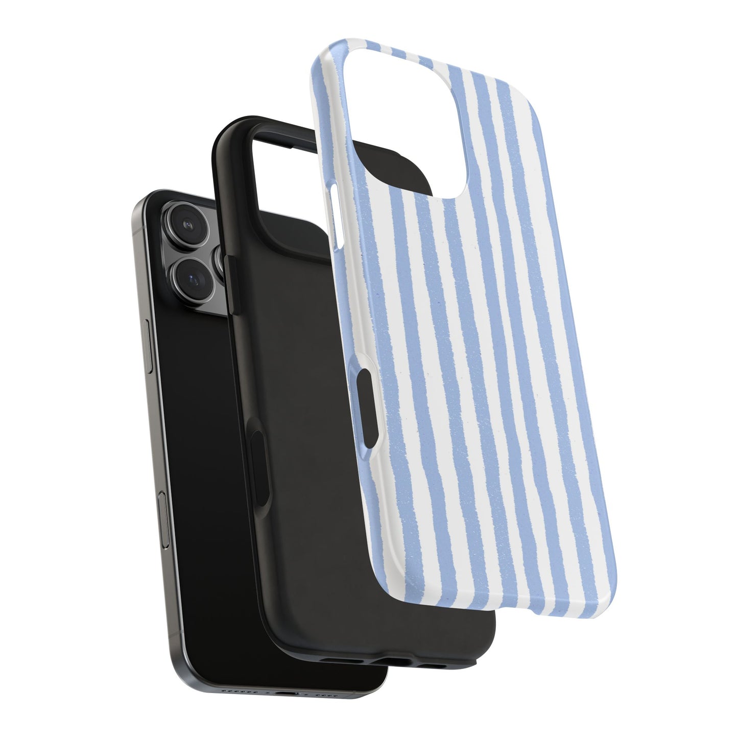 Stout Stripes Blue Phone Case