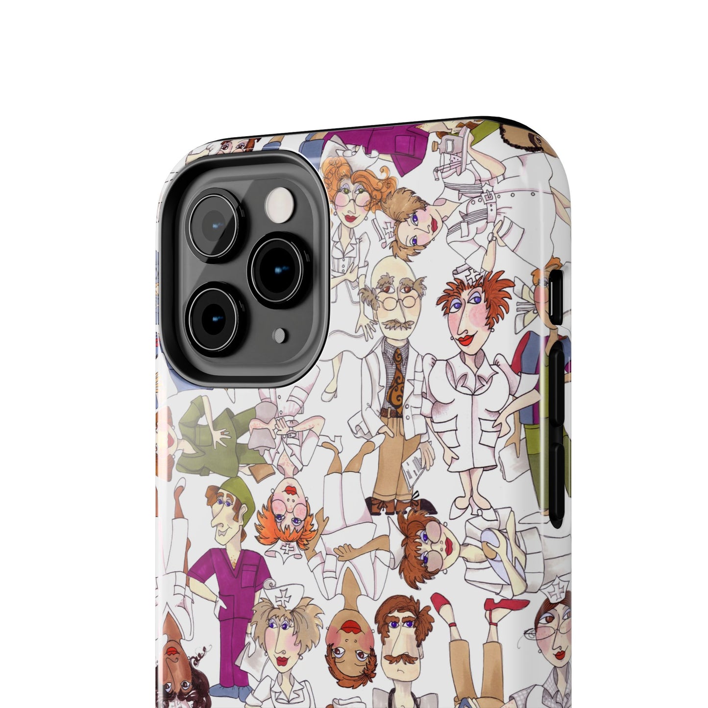 Diverse Nurse White Phone Case