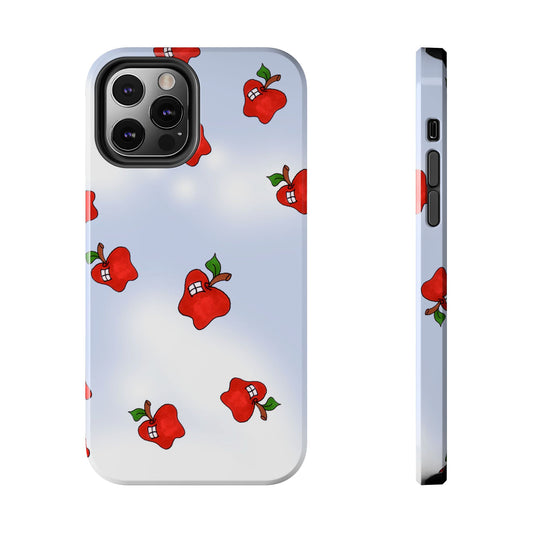 Flying Apples Blue Sky Phone Case