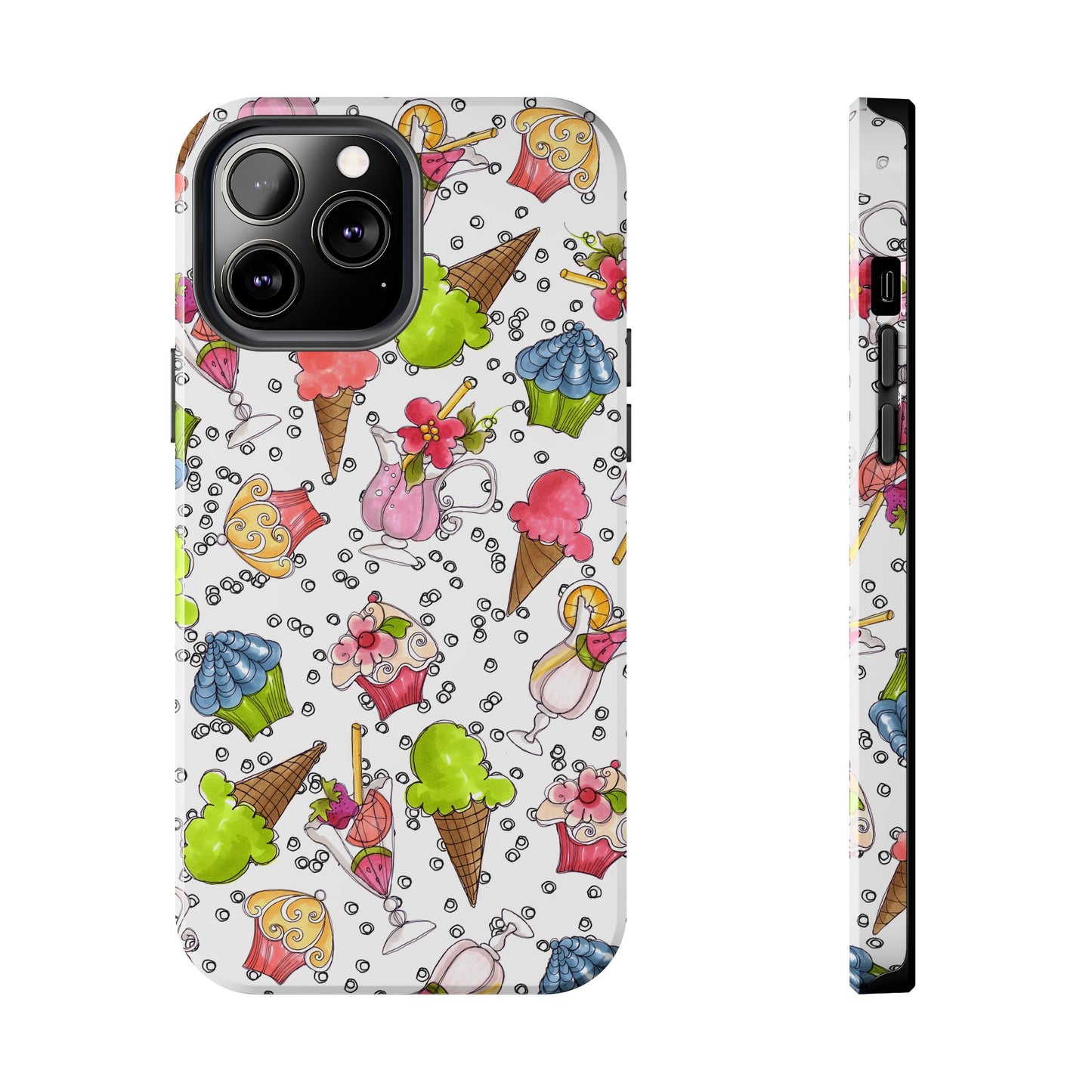 Resort Food White Phone Case