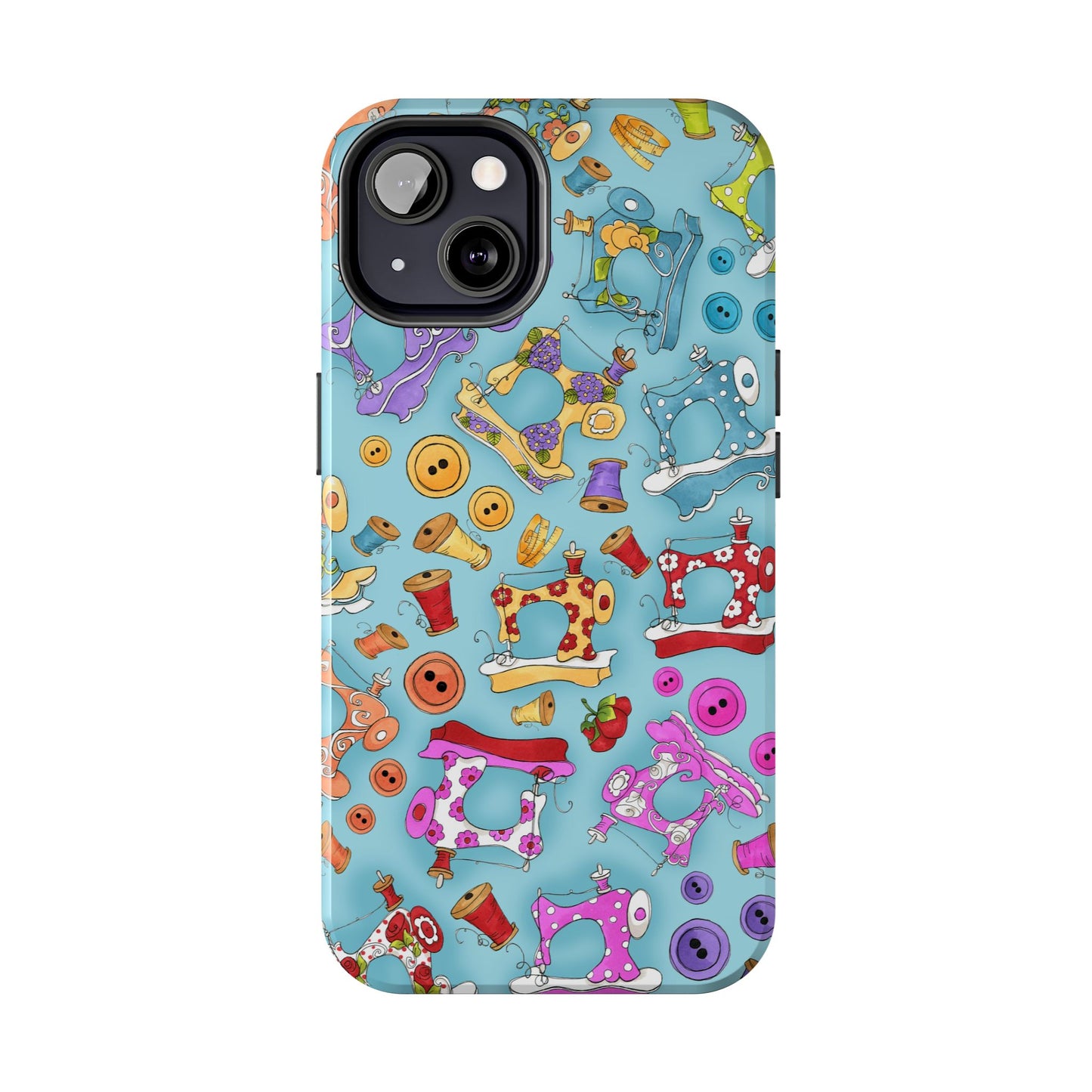 Sew Assorted Turquoise Phone Case