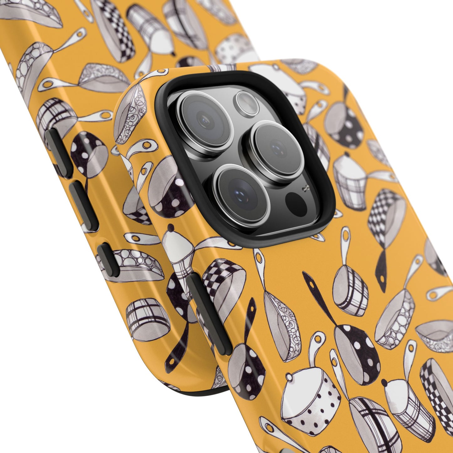 Pots & Pans Flyin' Yellow Phone Case