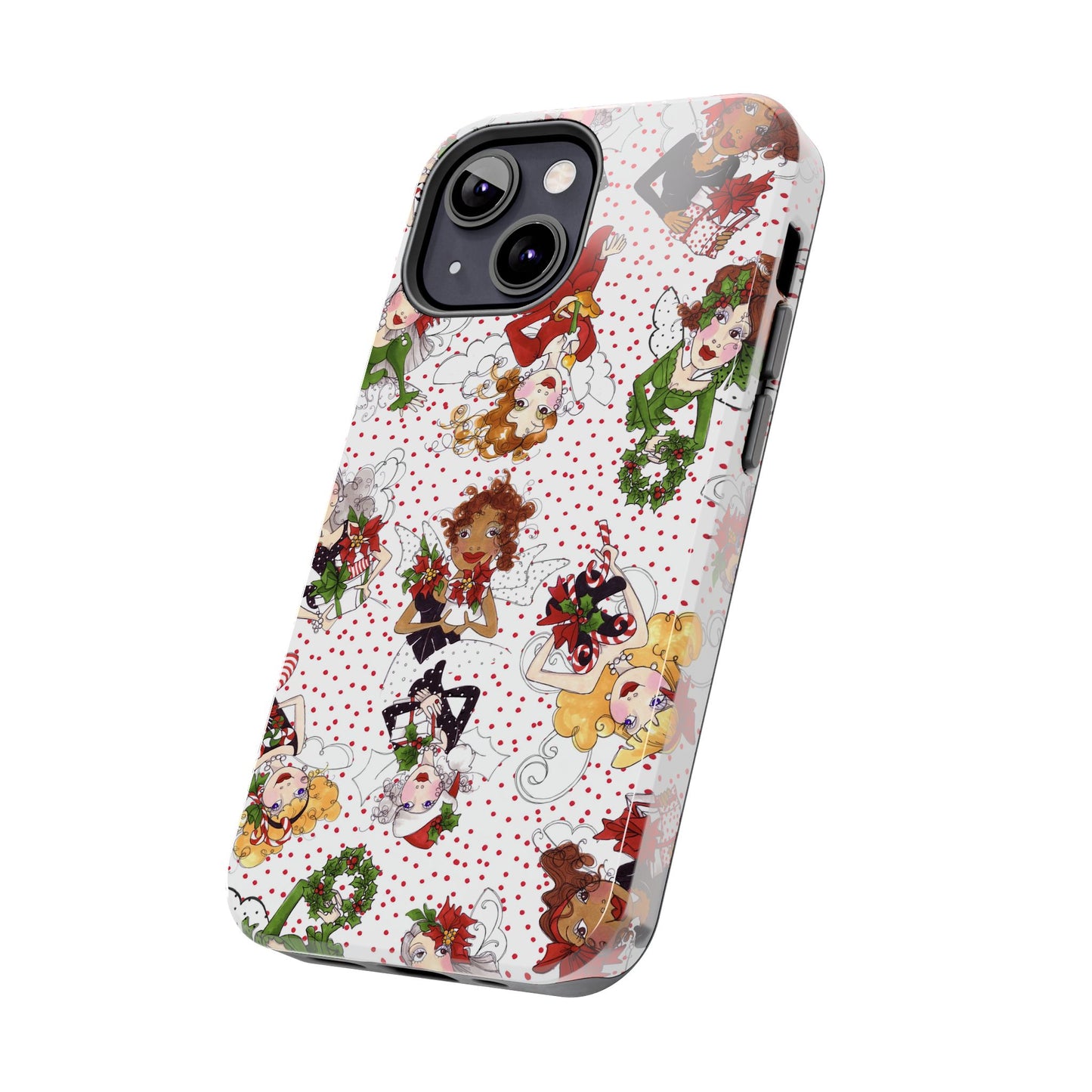 Fairy Toss White / Red Phone Case