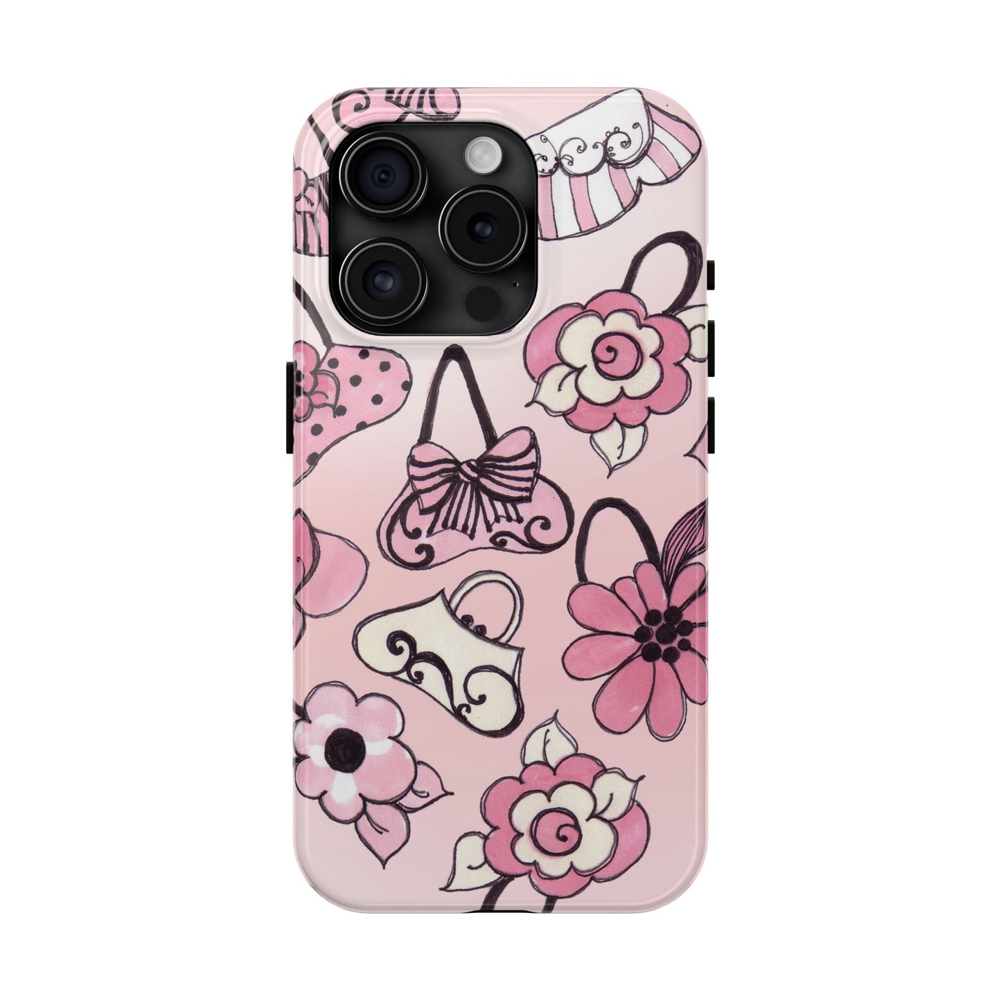 Cat Bags Pink Phone Case