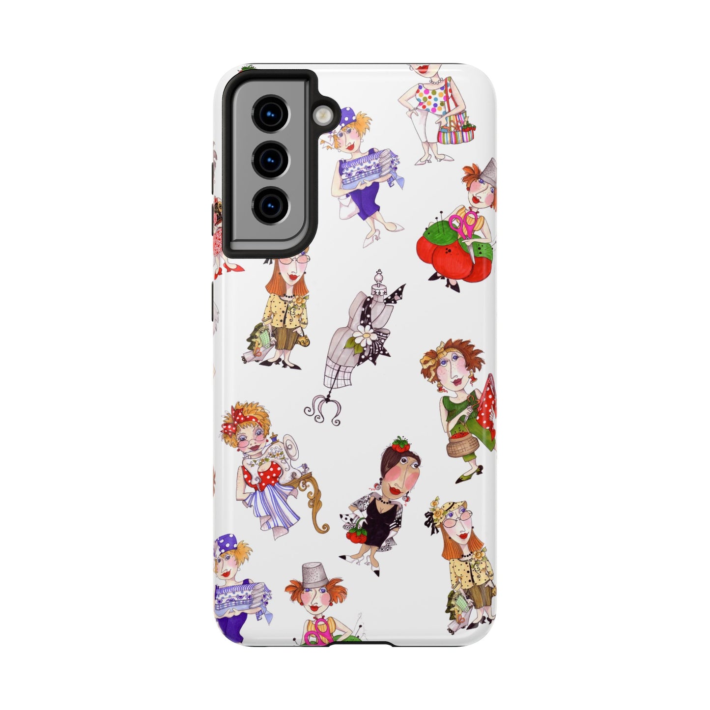 Sewphisticates White Phone Case