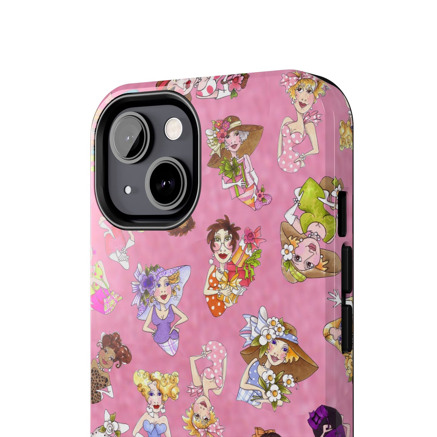 Fast Women Tossed Pink Phone Case