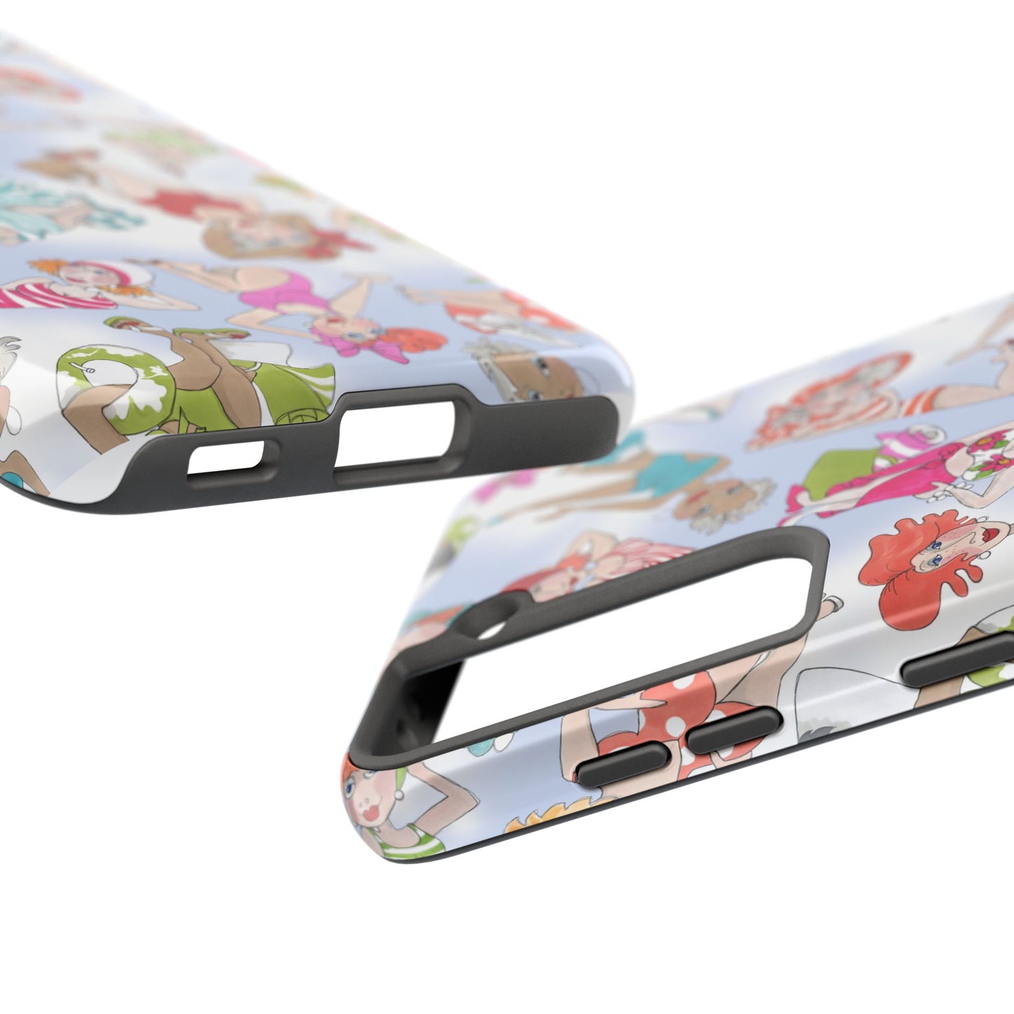 Tossed Fashionistas Phone Case