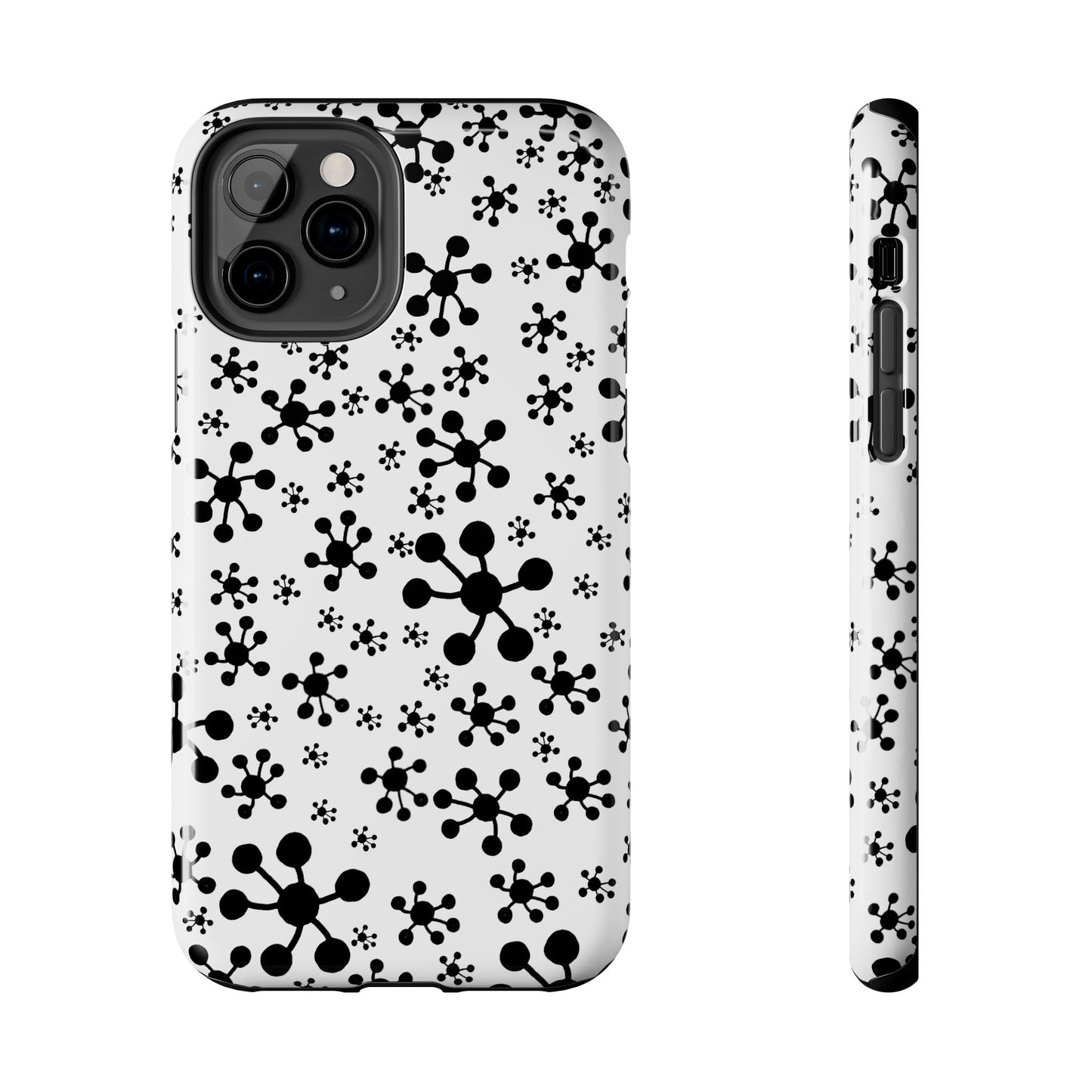 Jacks White / Black Phone Case