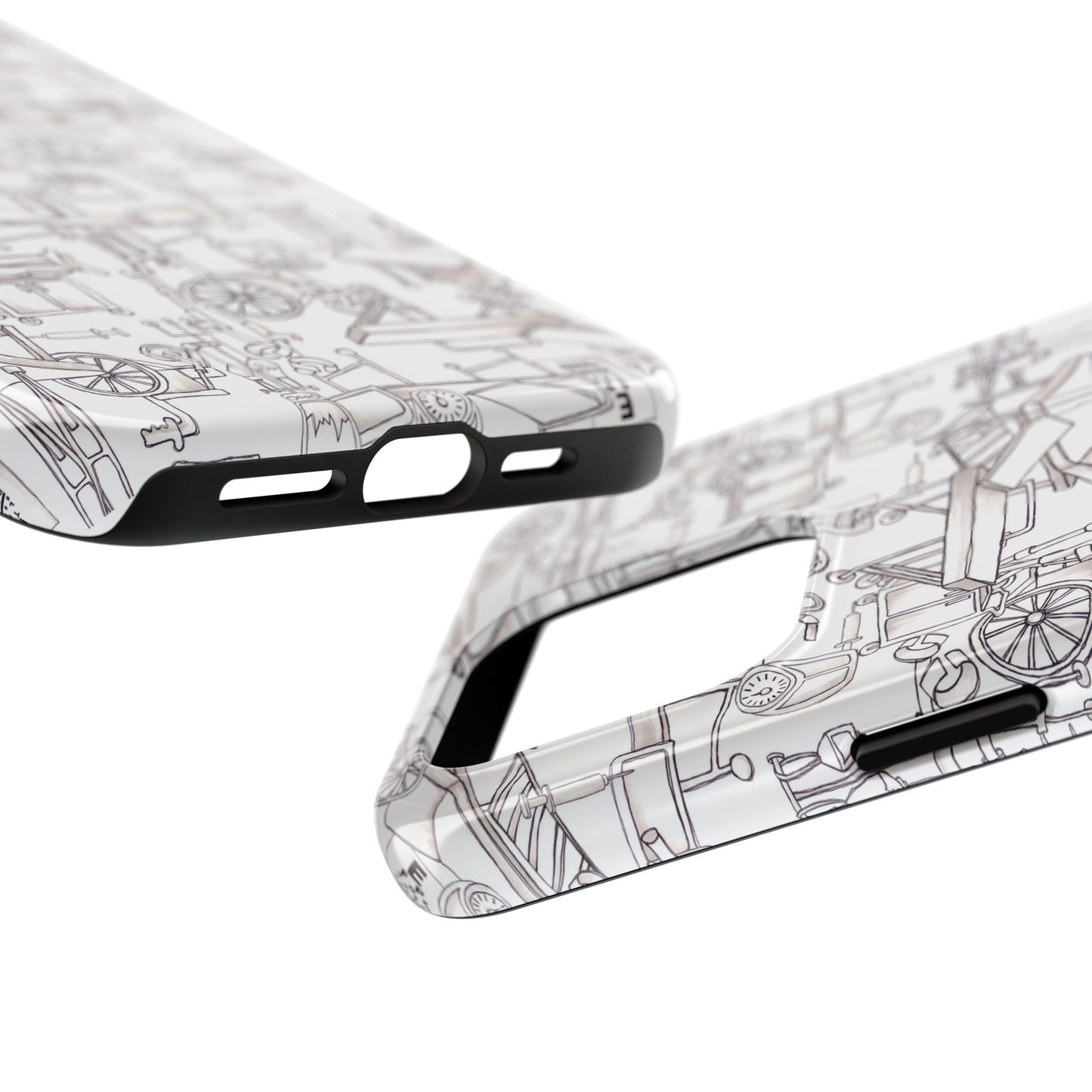 Essentials White / White Phone Case