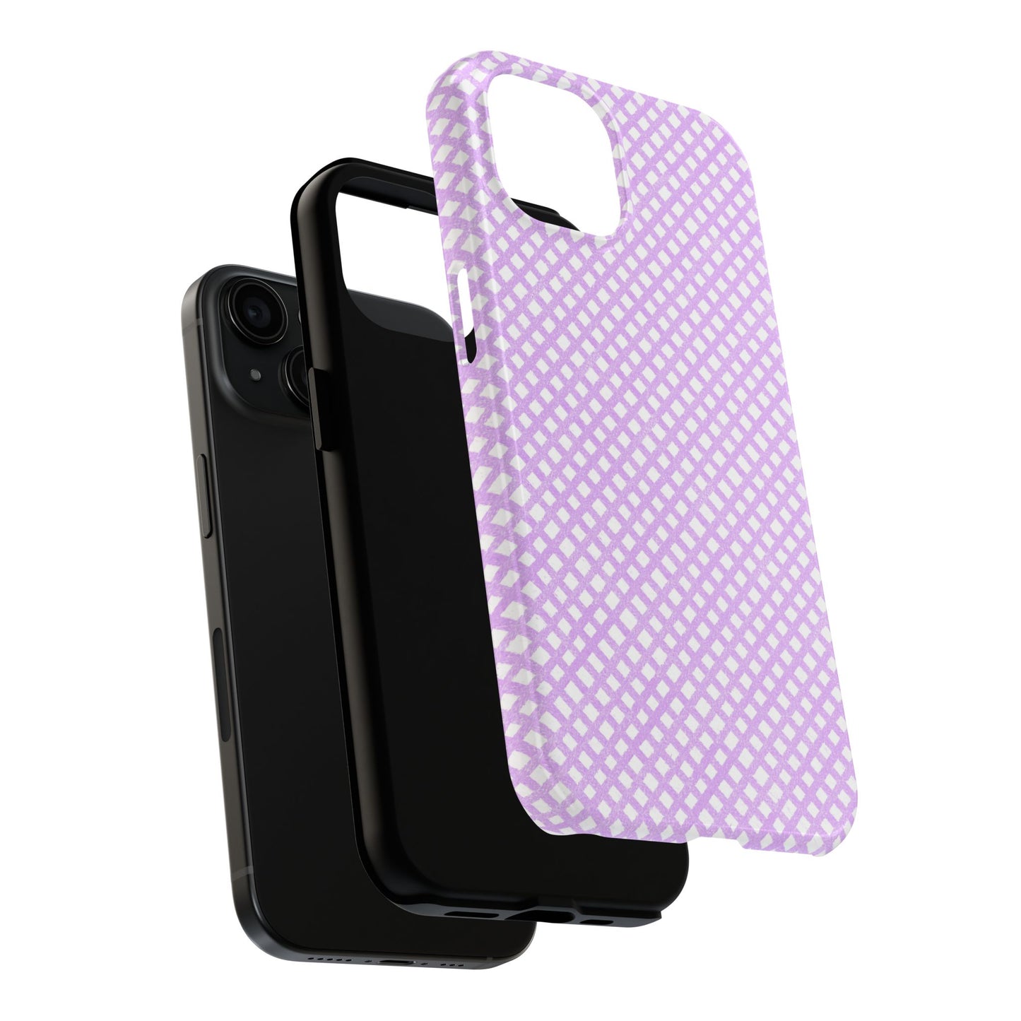 Bias Check Lilac Phone Case