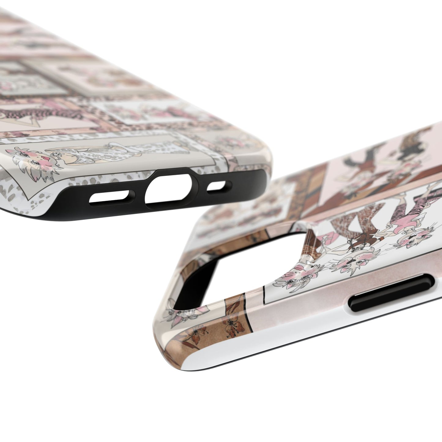 Wild Cat Woman Phone Case