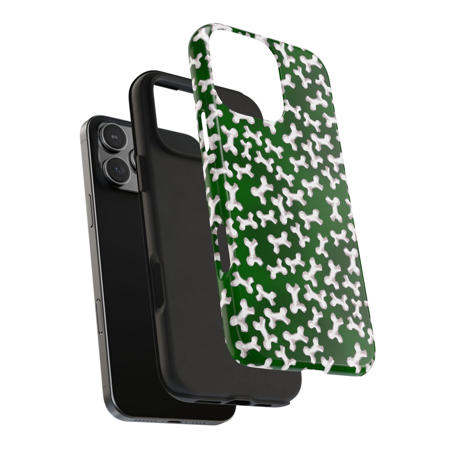 Bones a Lot Green Phone Case