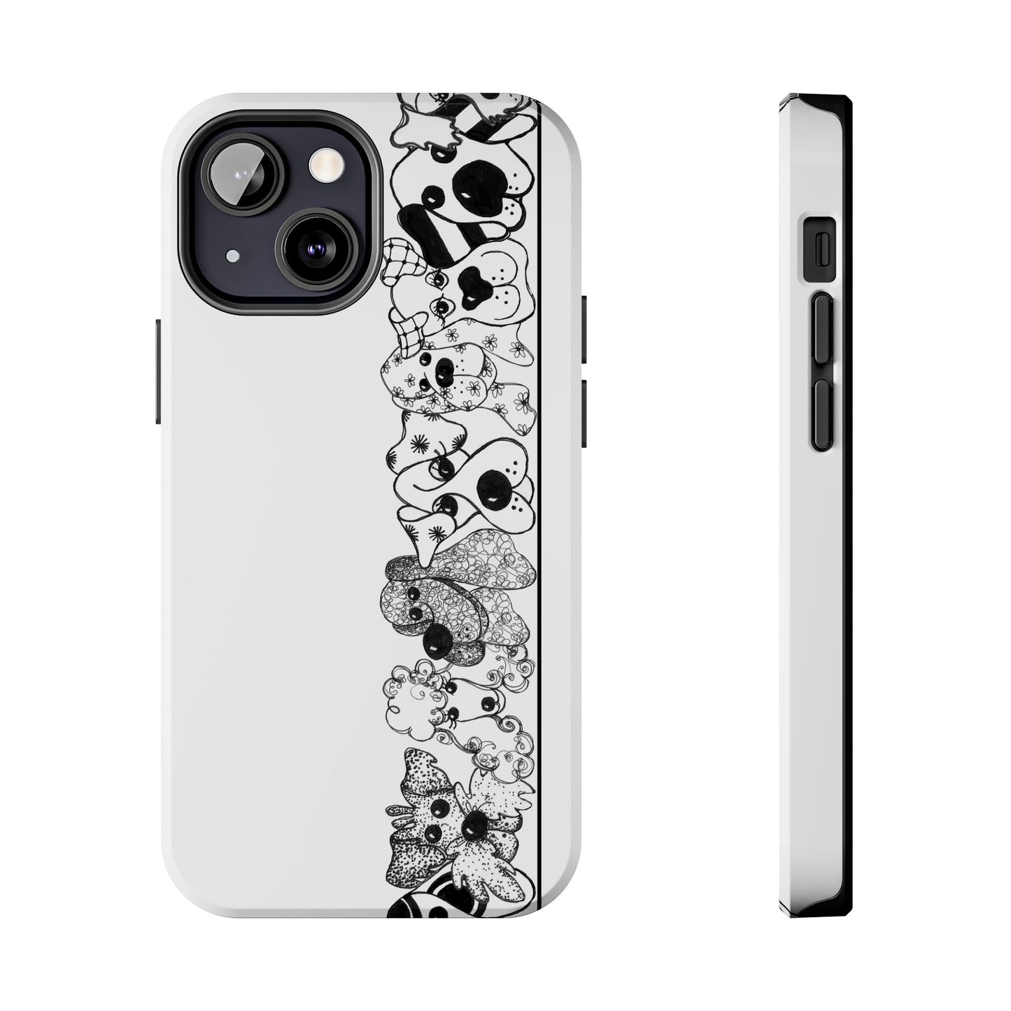 Doggie Dear Border Phone Case