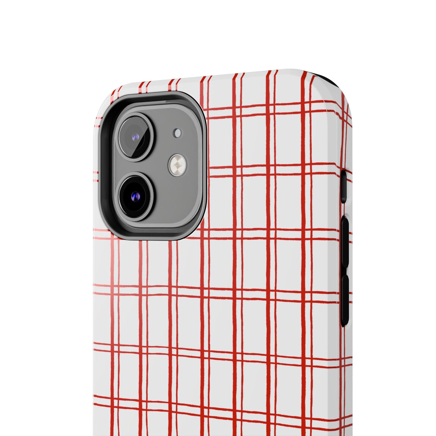 Kitchen Plaid White / Red Phone Case
