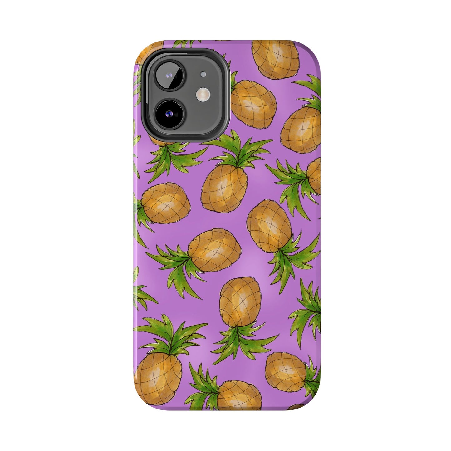 Pineapple Toss Lilac Phone Case