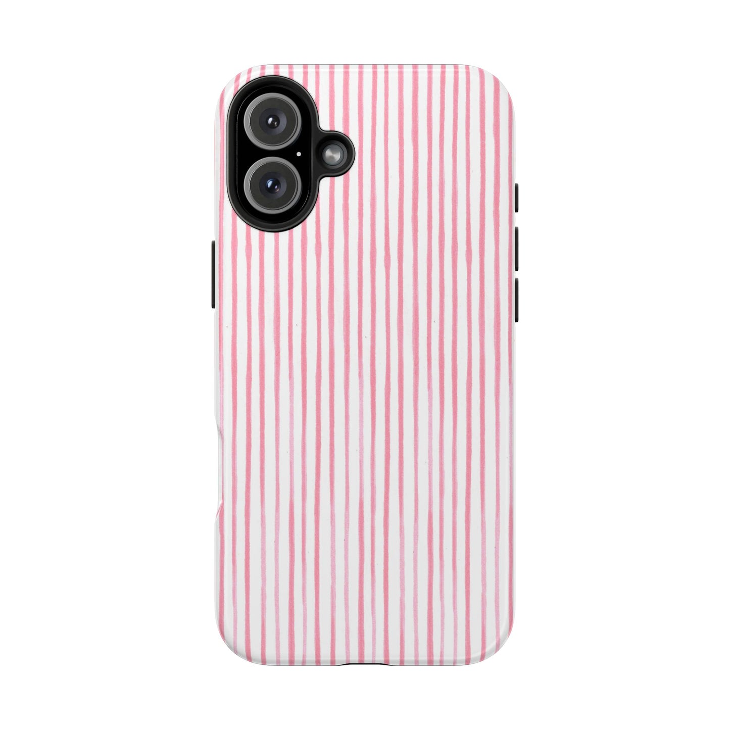 Candy Stripe White / Pink Phone Case