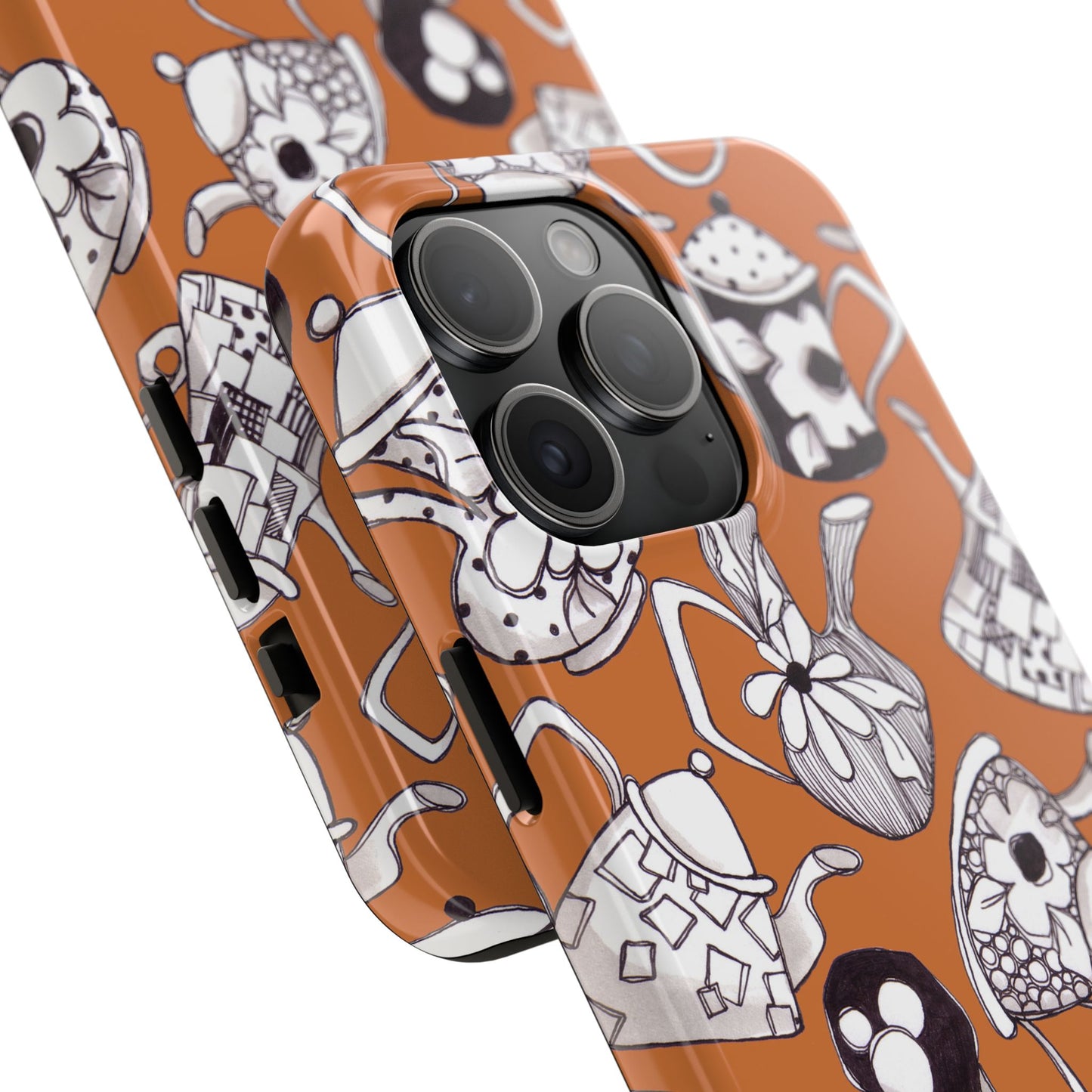 Fancy Pots Bronze Phone Case