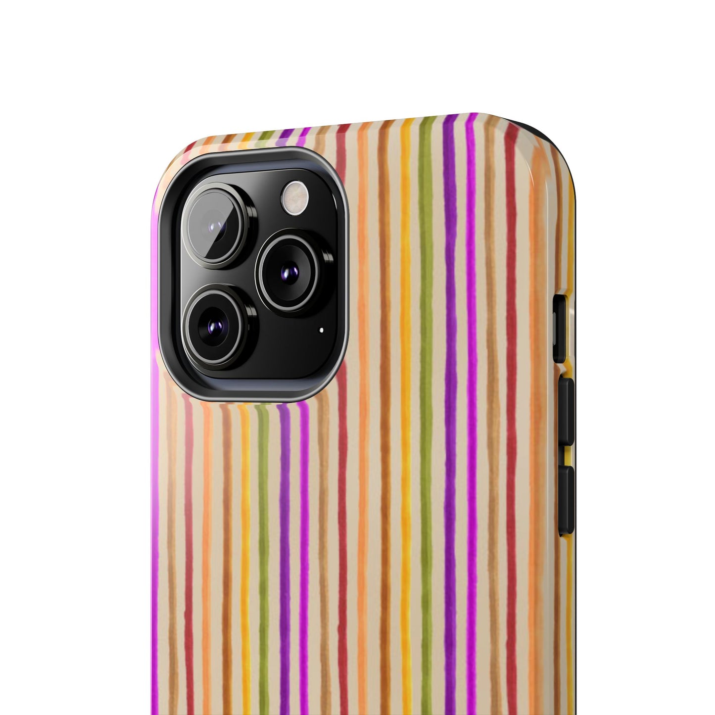 Spice Stripe Muslin Phone Case