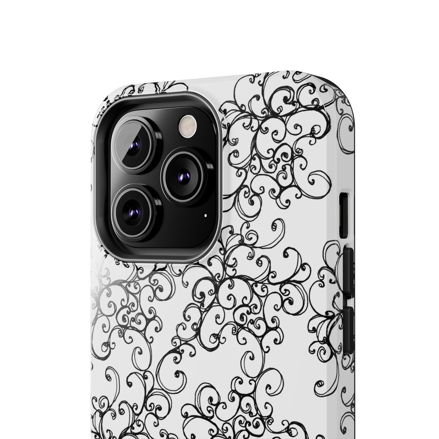 Poodle Scroll Phone Case