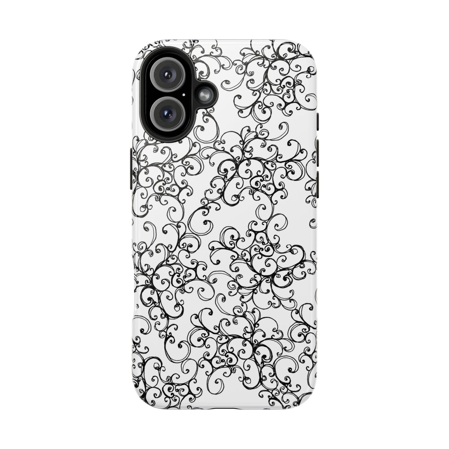 Poodle Scroll Phone Case