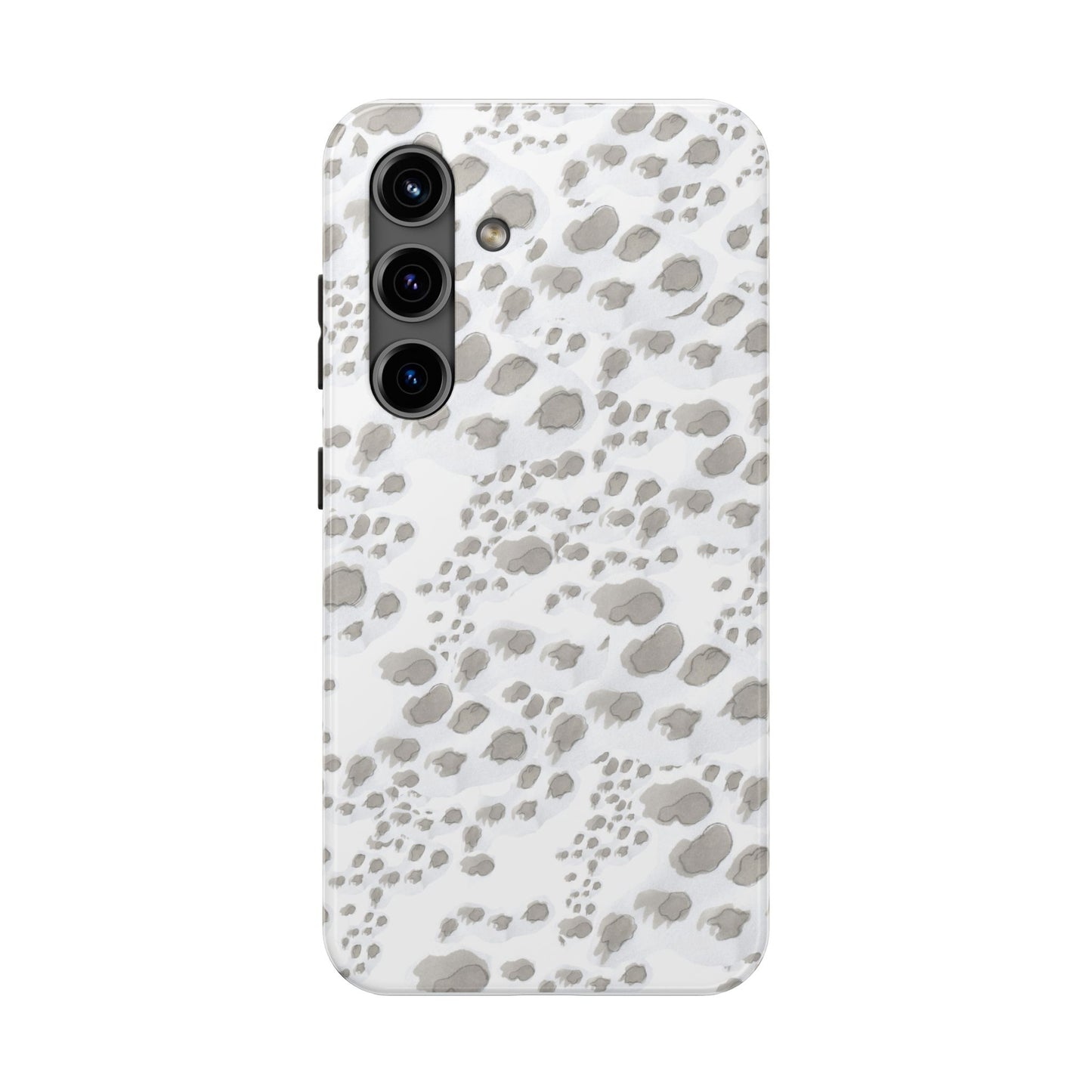 Kitty Dots White Phone Case