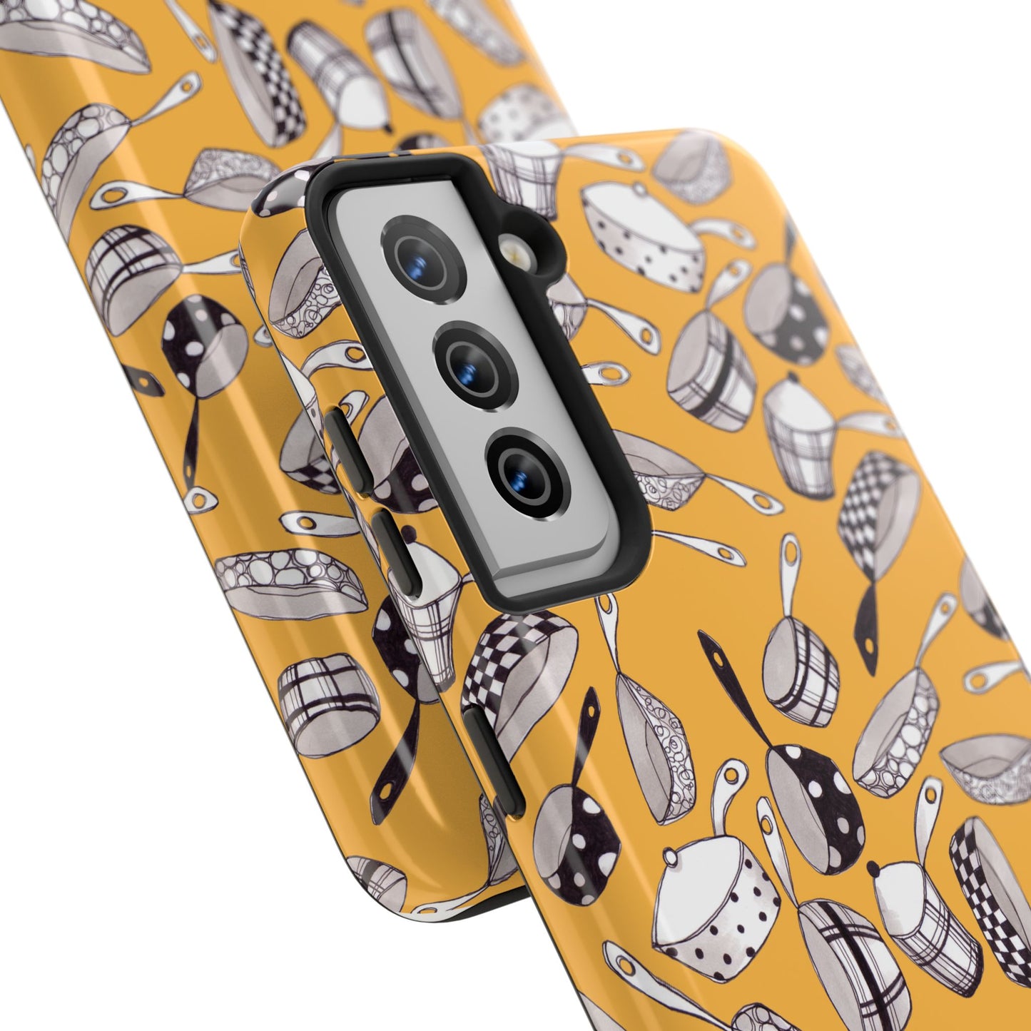 Pots & Pans Flyin' Yellow Phone Case