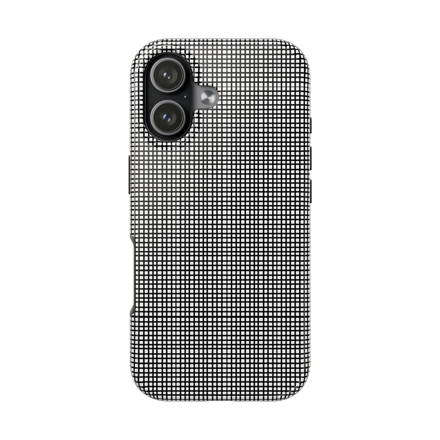 Window Pane White / Black Phone Case