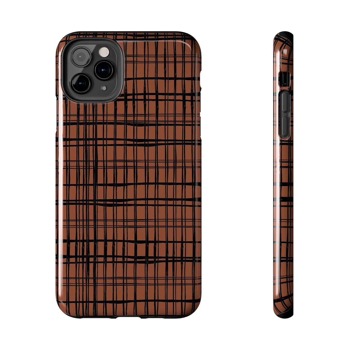 Doggie Fence Rust Phone Case