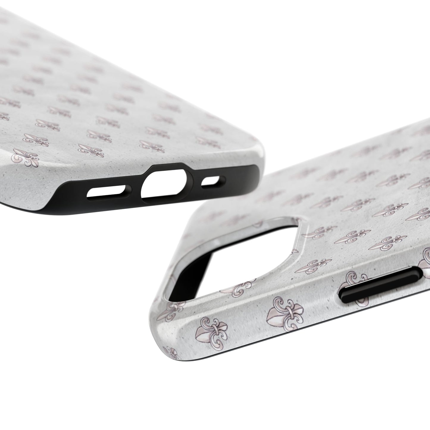 Fleurs Silver Phone Case