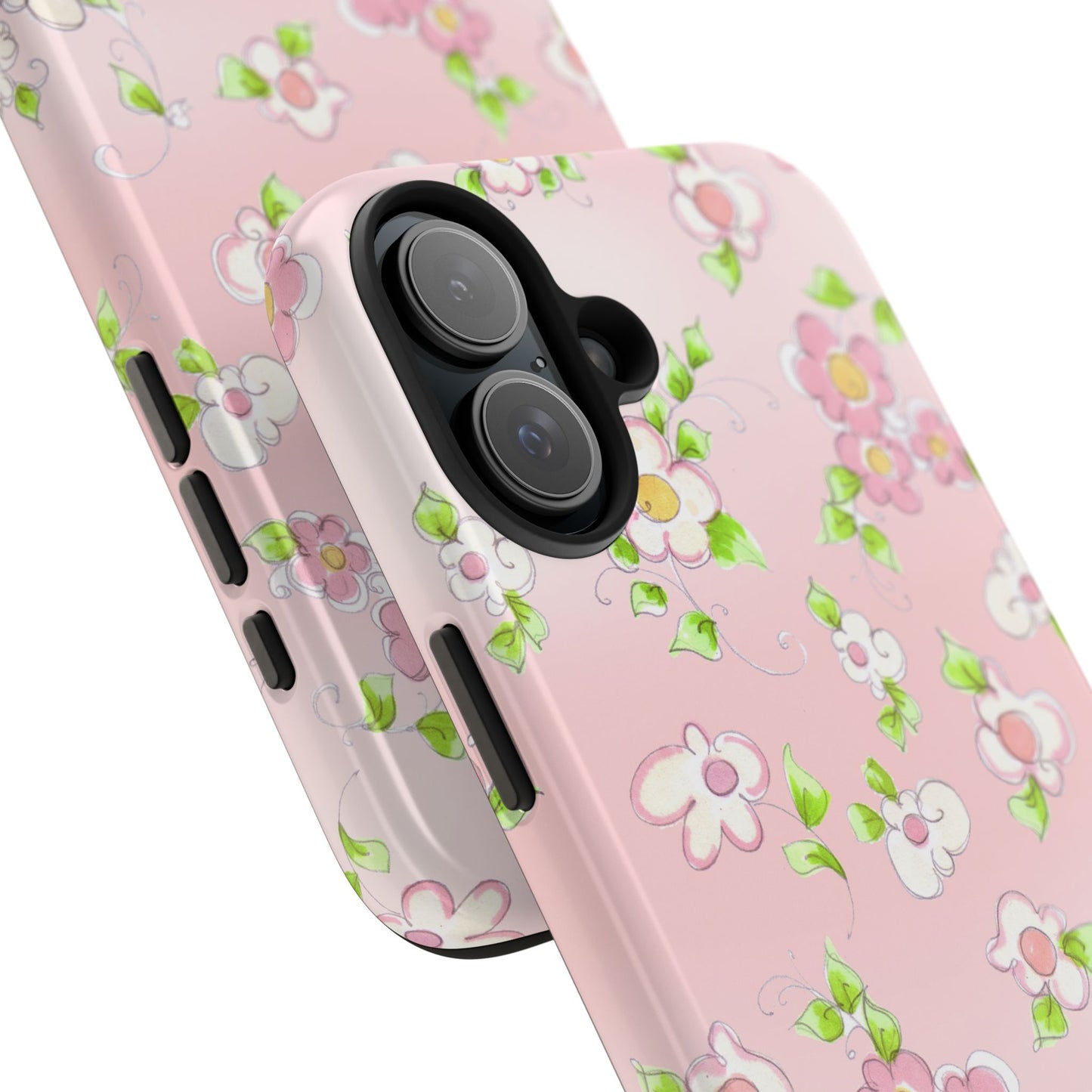 Precious Posies Pink Phone Case
