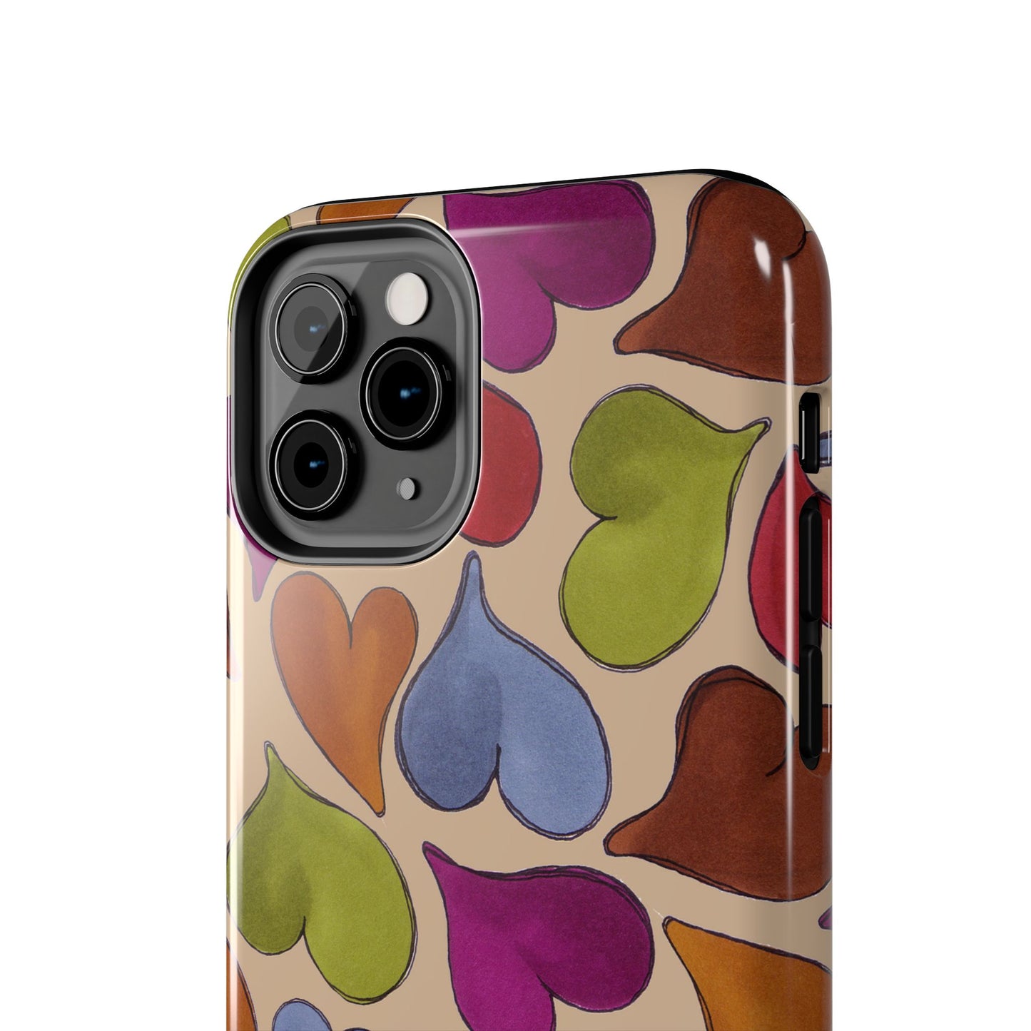 Big Hearted Khaki Phone Case