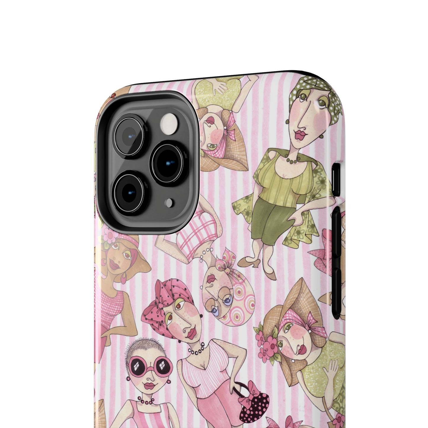 Tossed Ladies Pink Phone Case