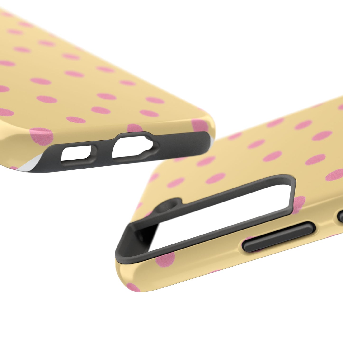 Medium Dots Sunshine / Pink Phone Case