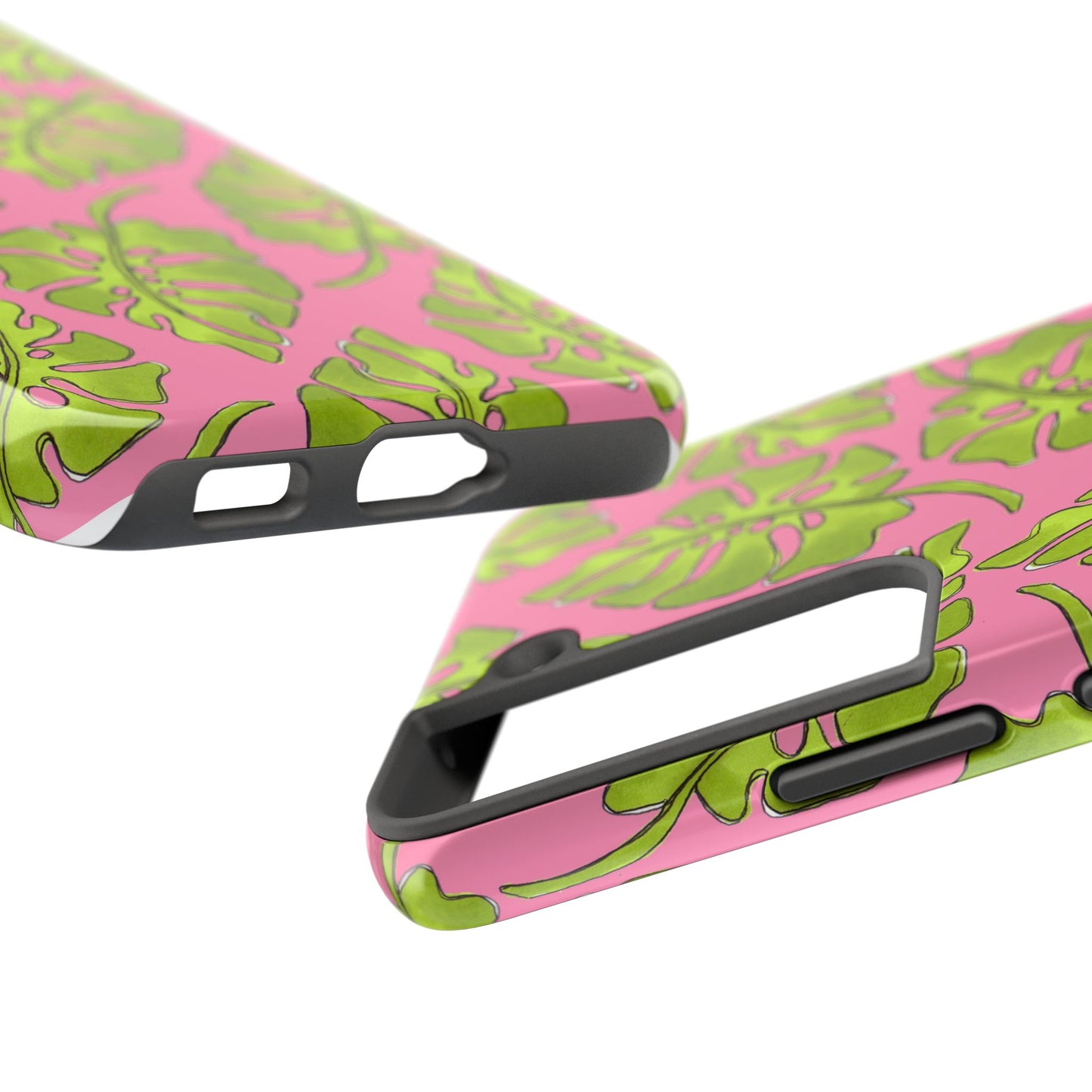 Big Leaf Pink Phone Case