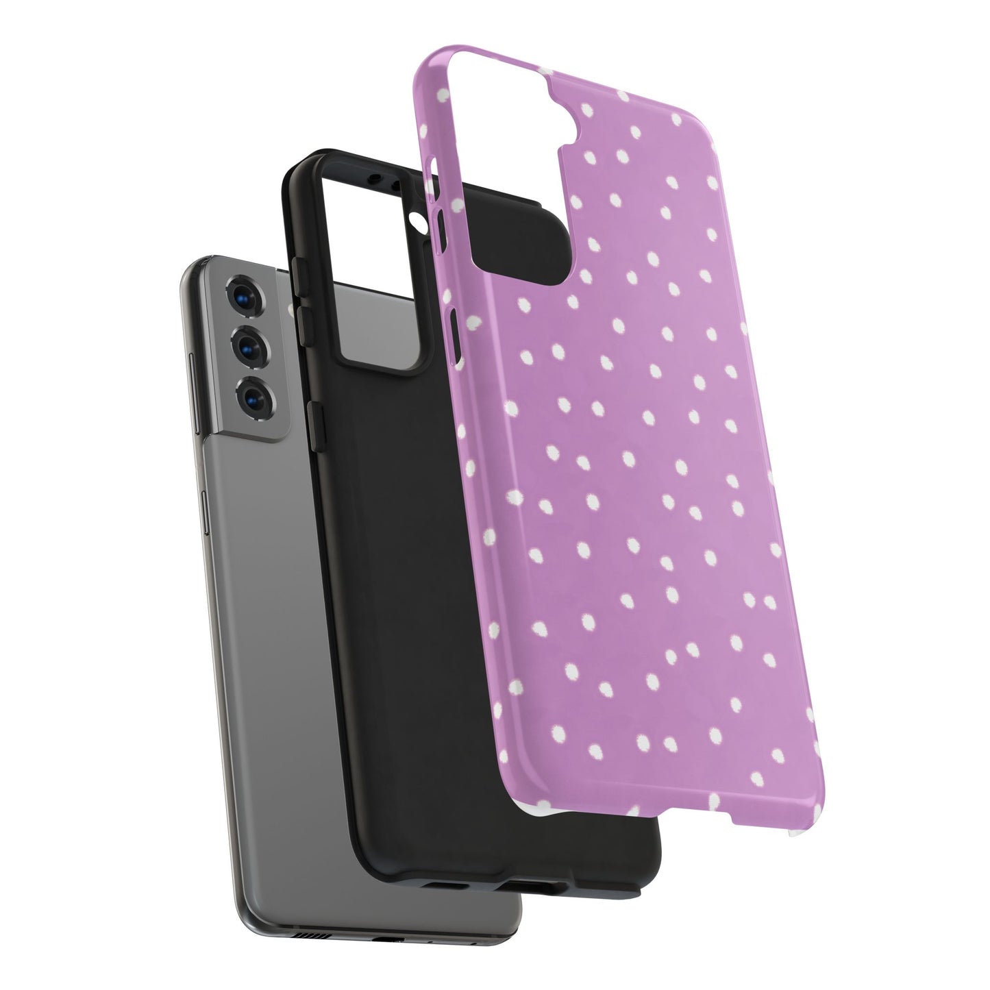 Medium Dots Purple Phone Case