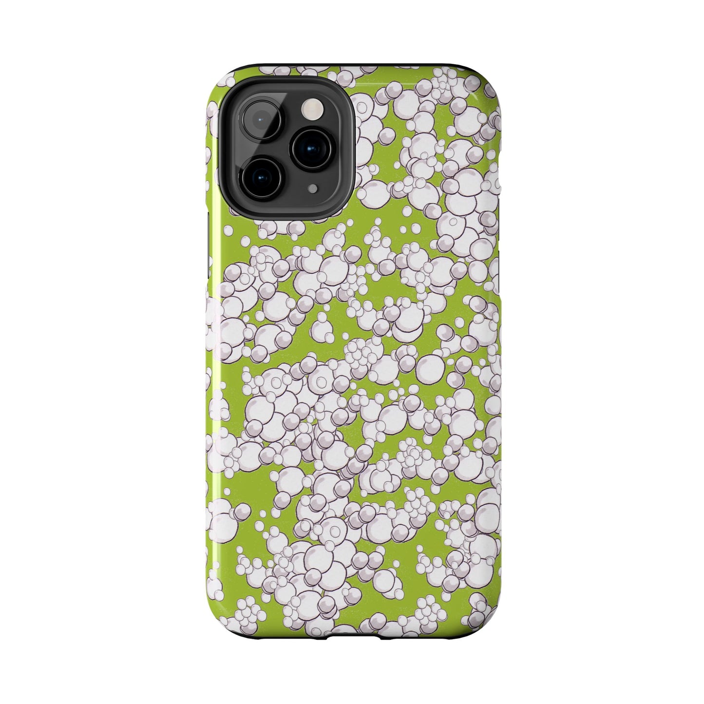 Bubble Dots Green Phone Case