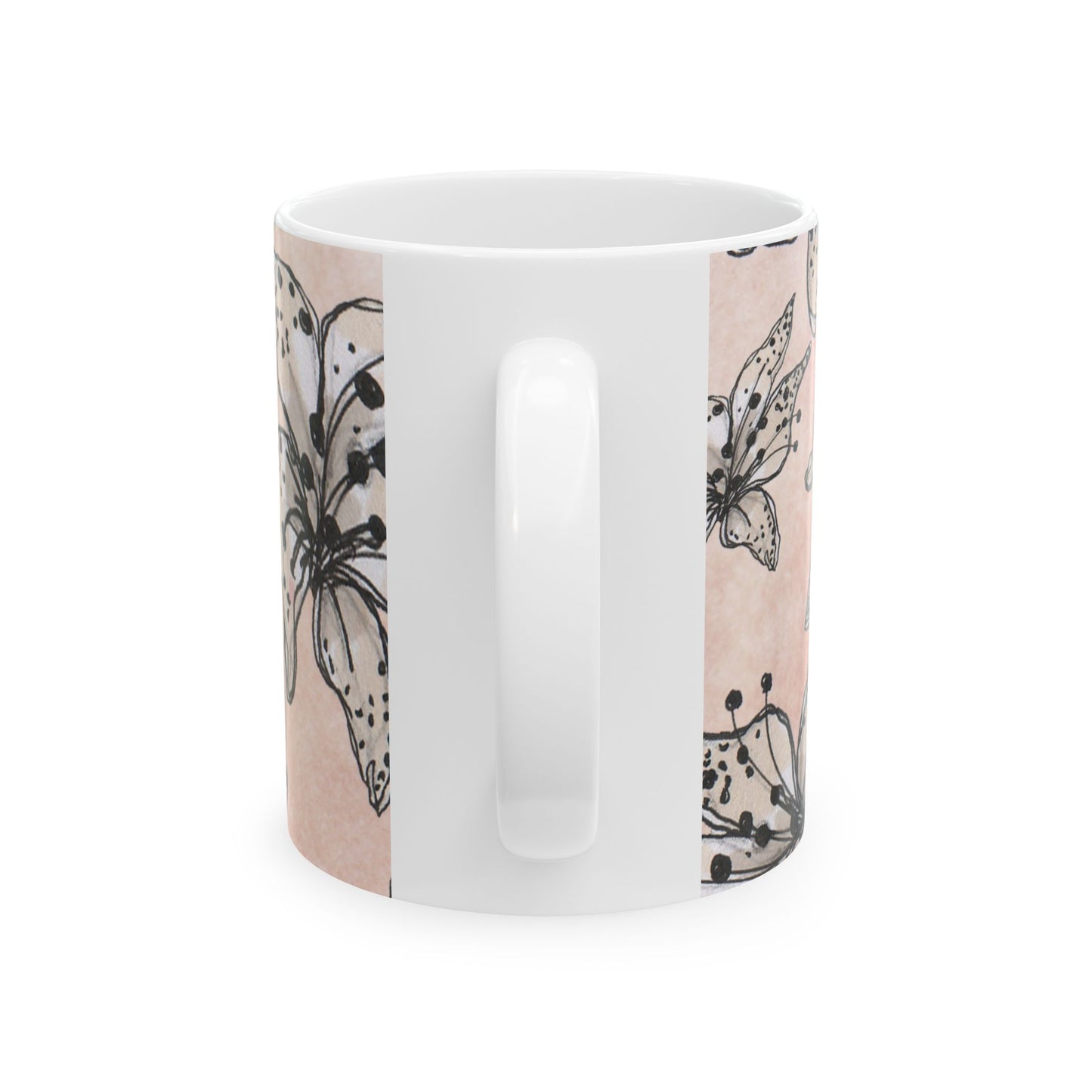 Spotted Lilies Pink Cup