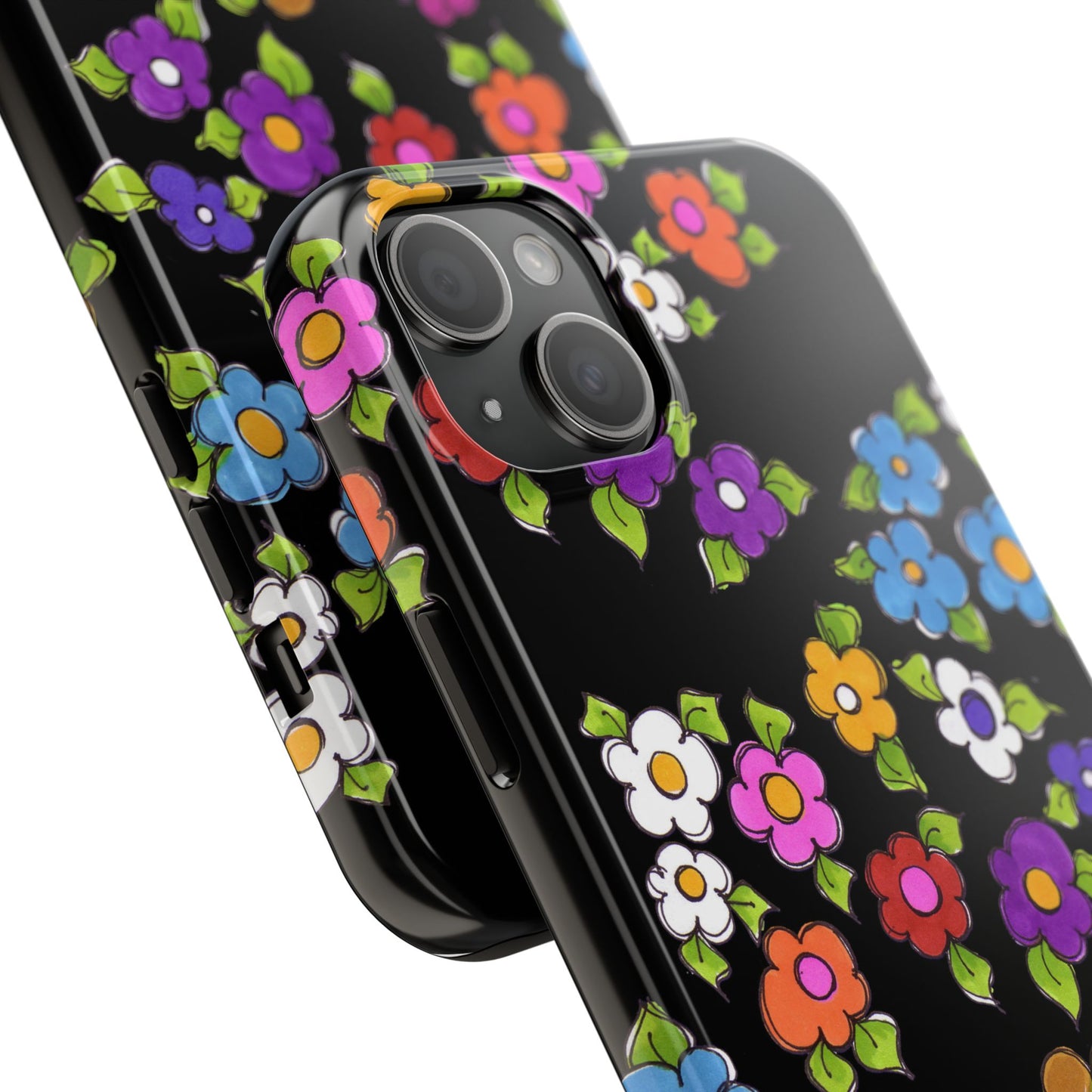 Fancy Dog Daisies Phone Case