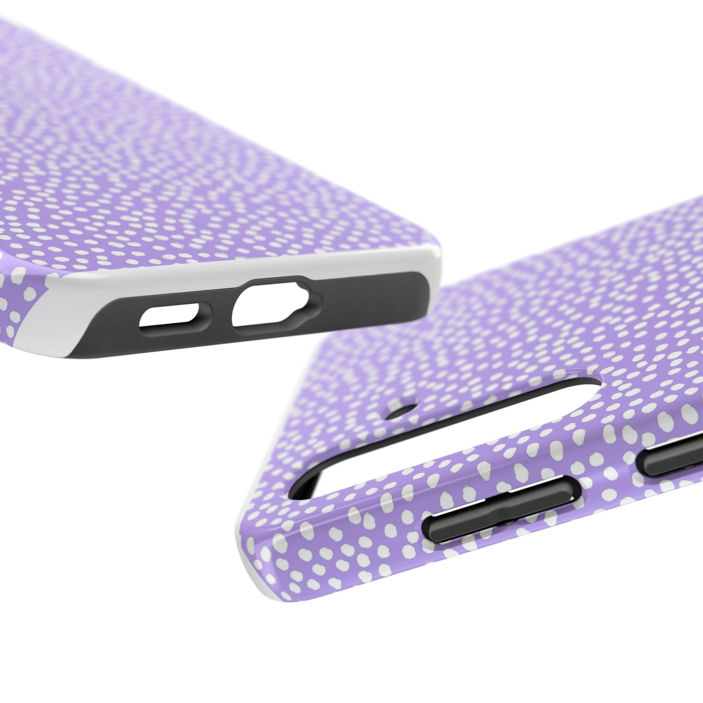 Bitty Dots Lilac / White Phone Case