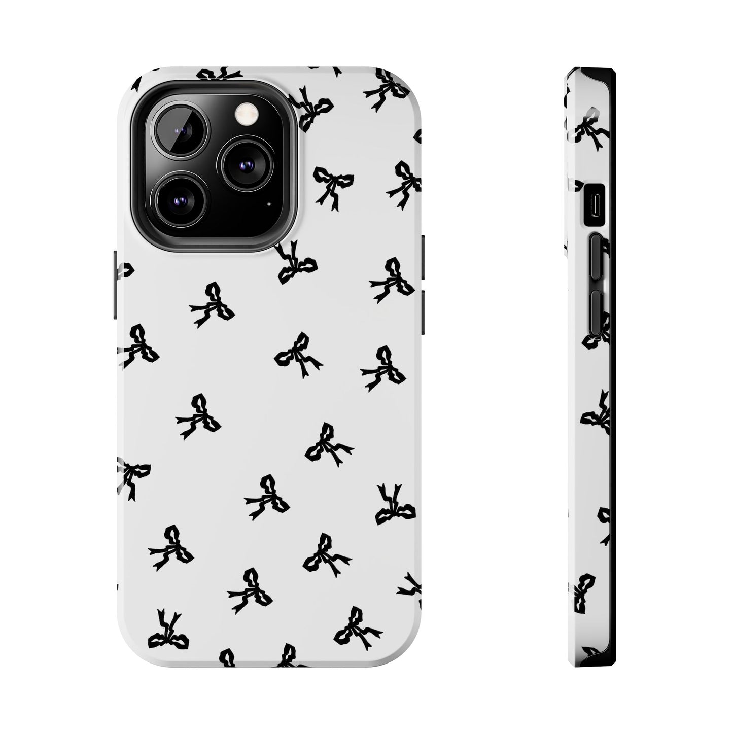 Black Bows Phone Case