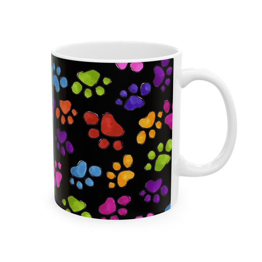 Fancy Paws Black / Multi Cup