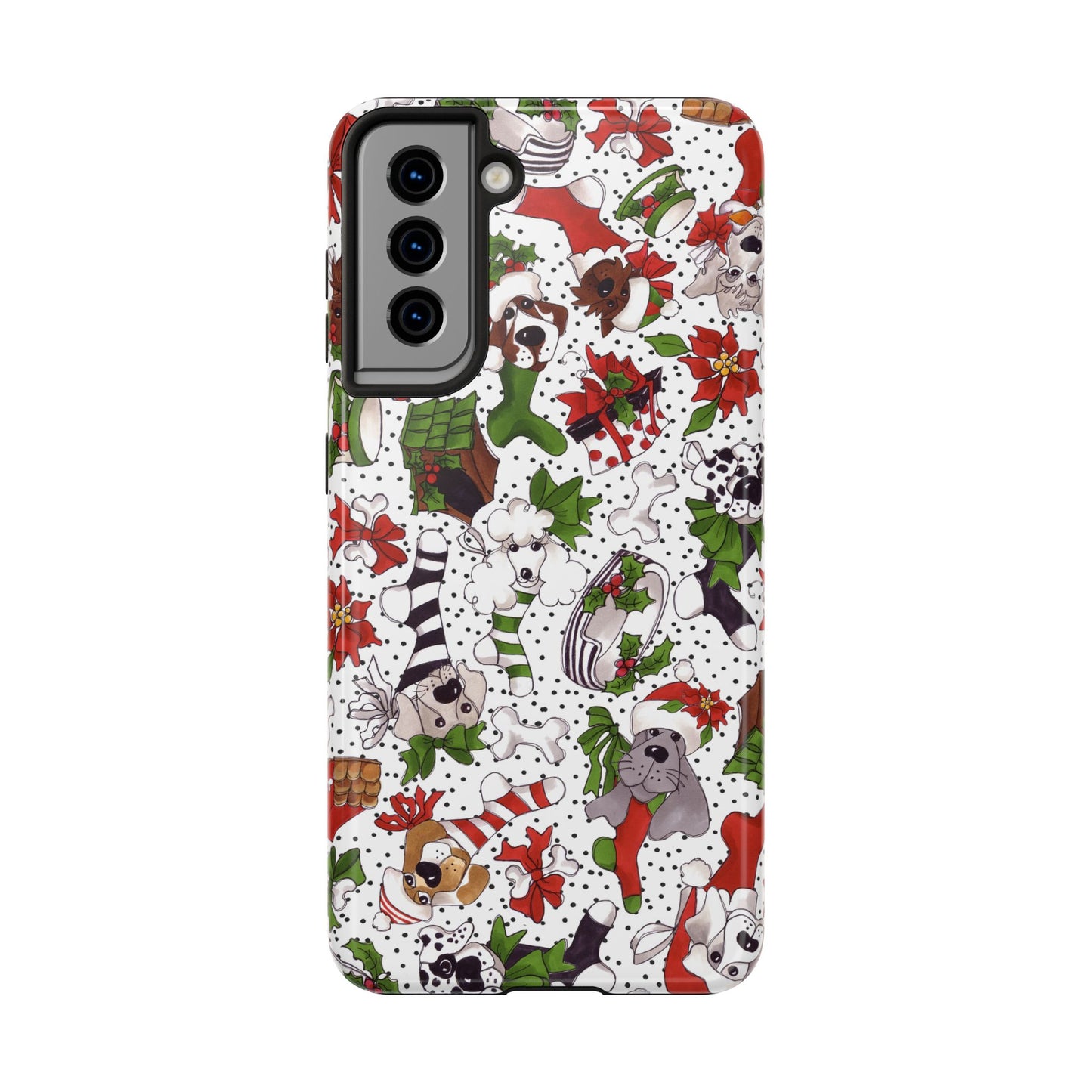 Holiday Fun Toss White Phone Case