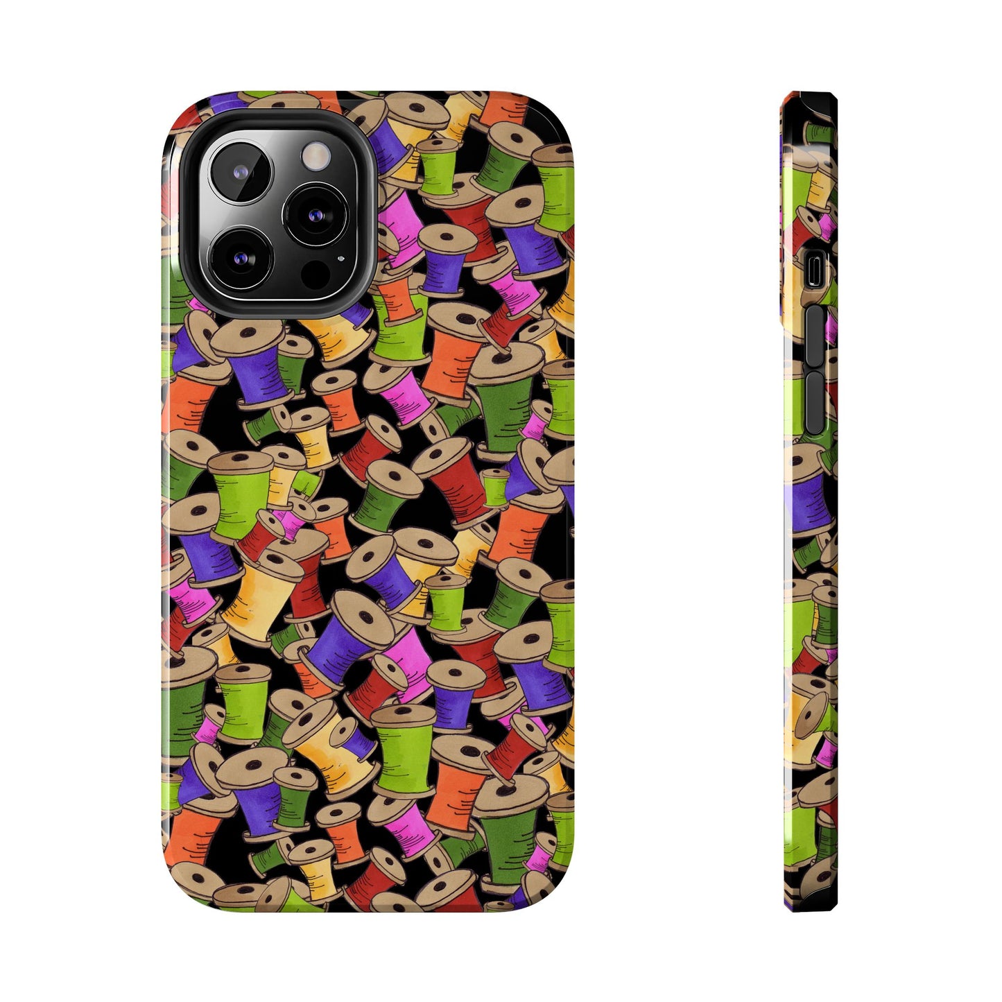 Spoolopoly Black Phone Case