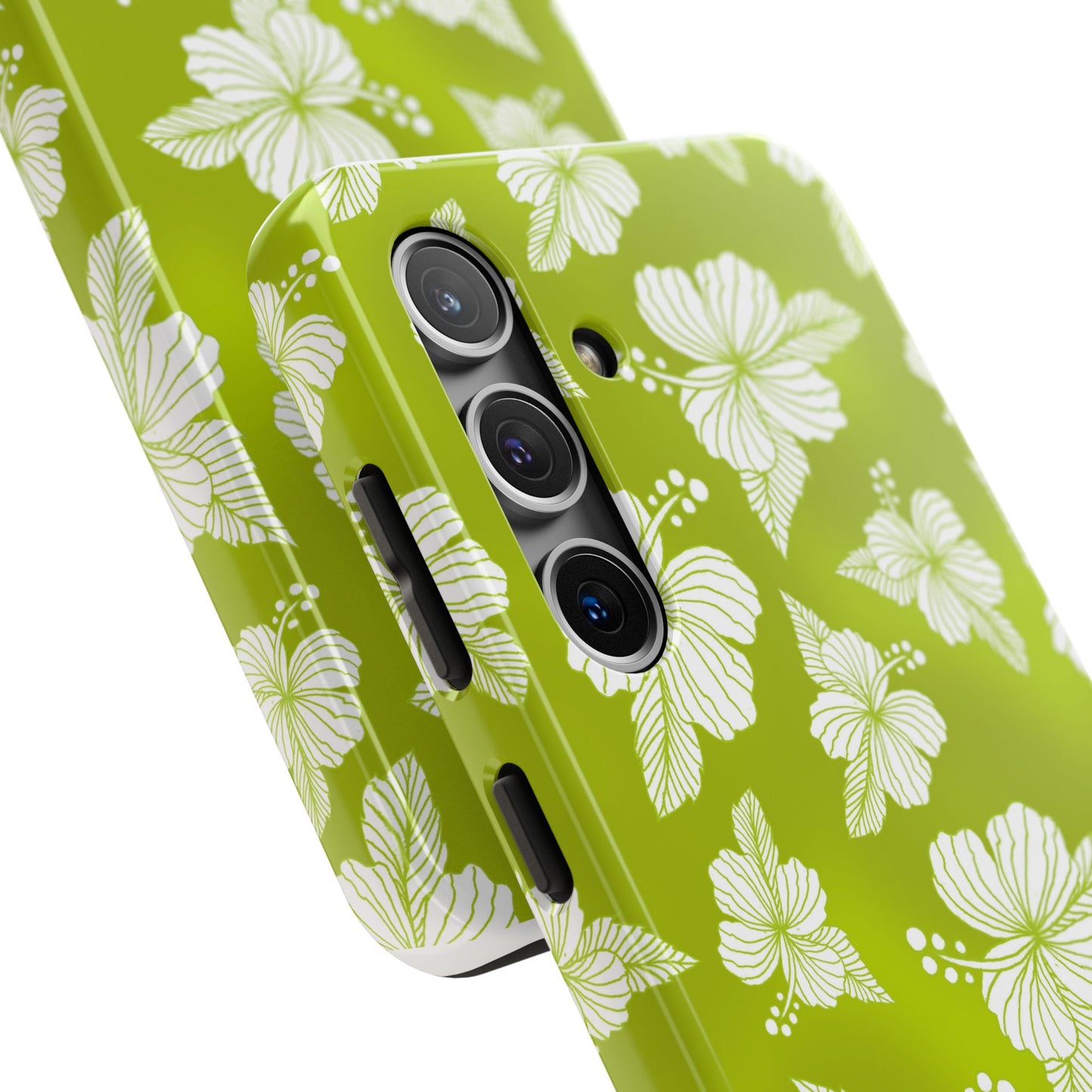 Hibiscus Green Phone Case