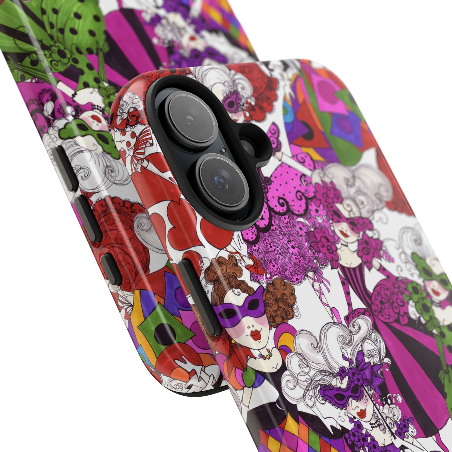 Crowded Dance Floor White Phone Case