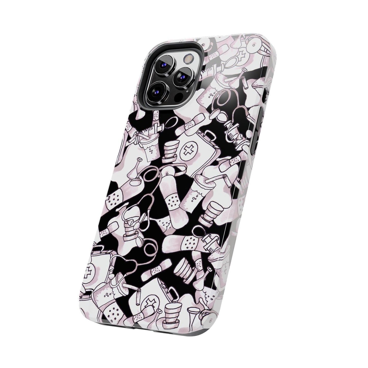 Med Stuff Black Phone Case