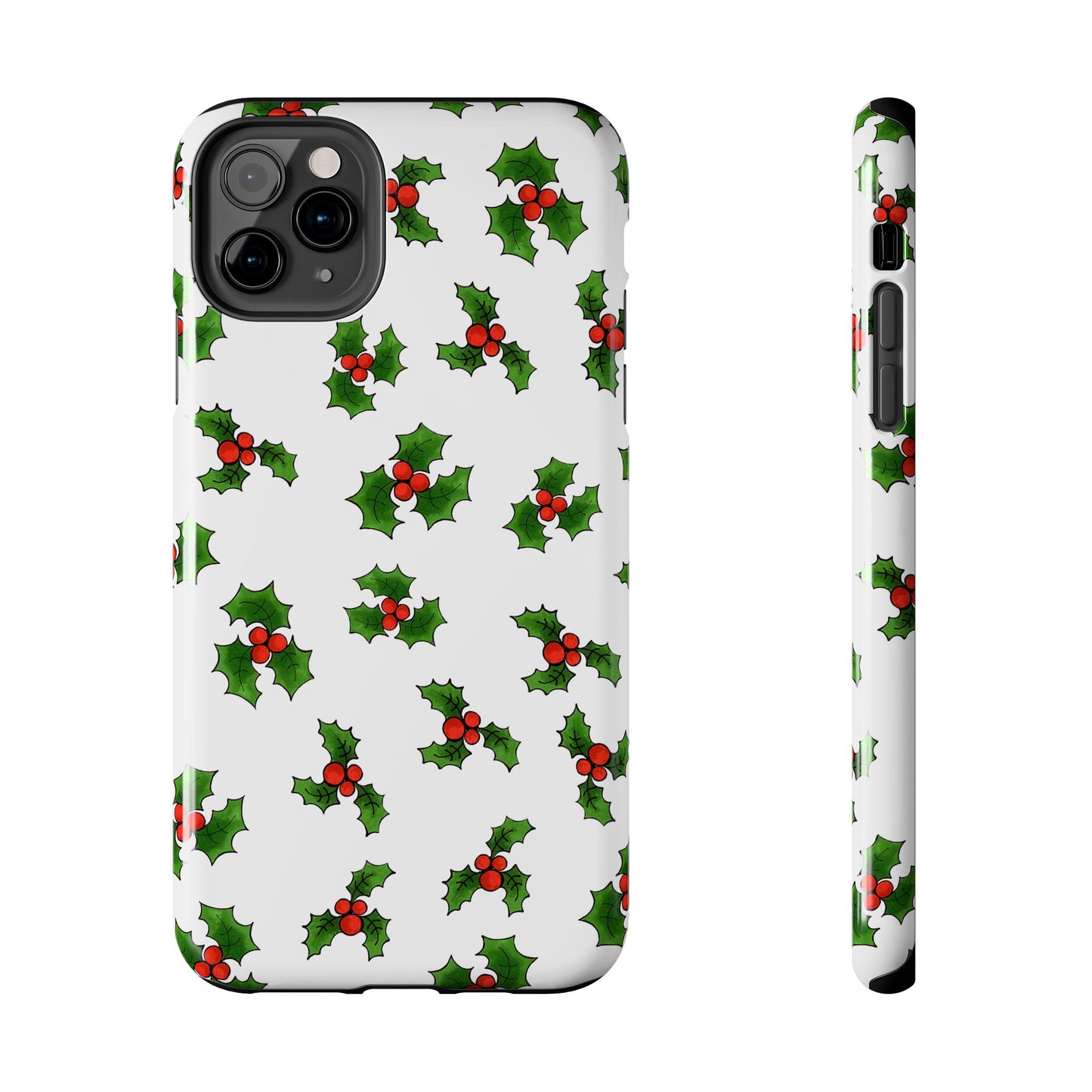 Lotsa Holly White Phone Case