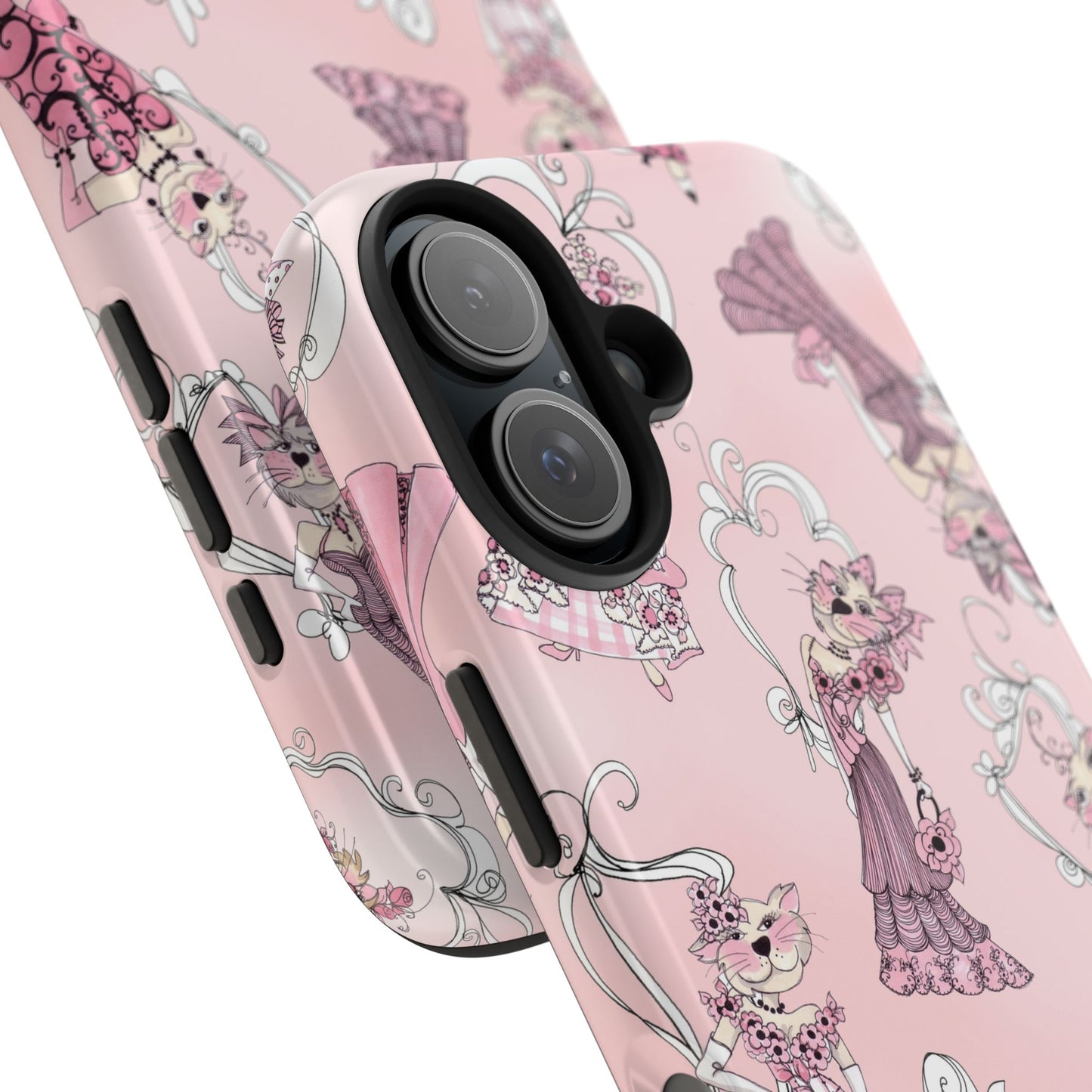 Lady Cats Tossed Phone Case